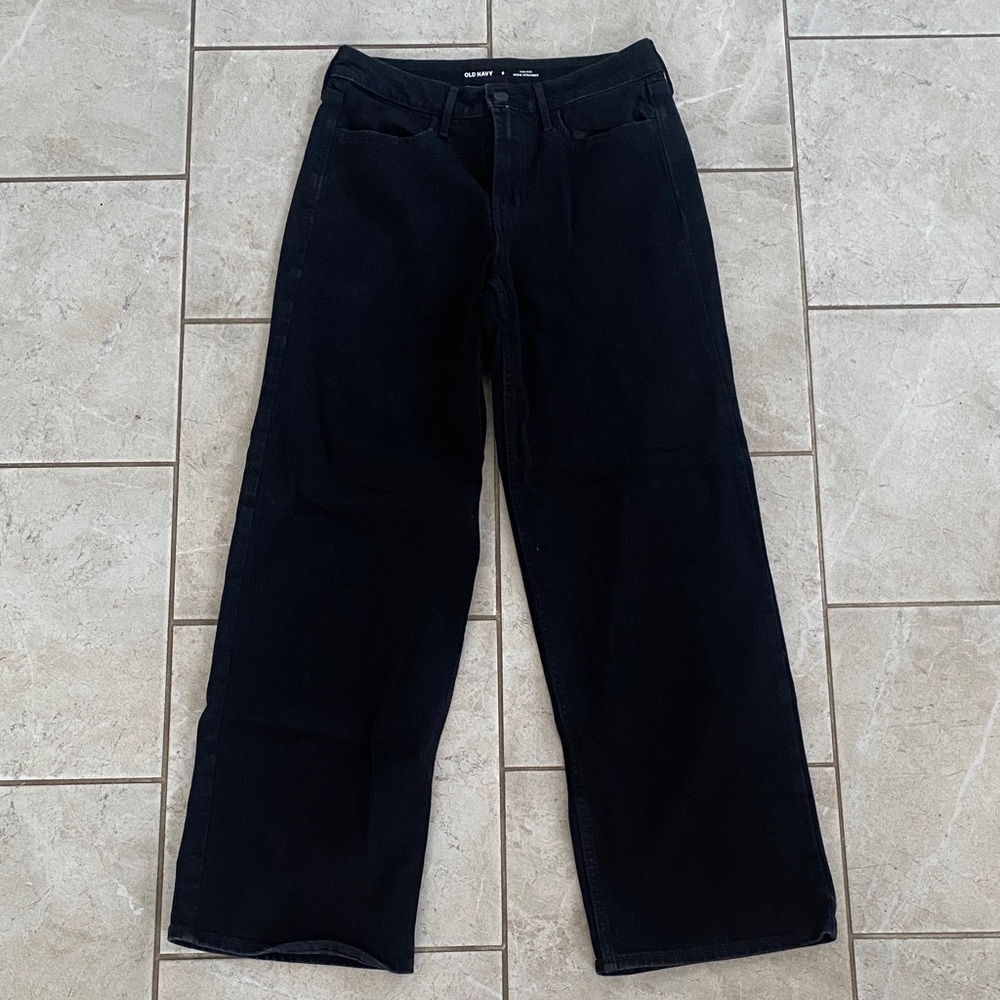 Old Navy Hi-Rise Wow Straight Denim Pants